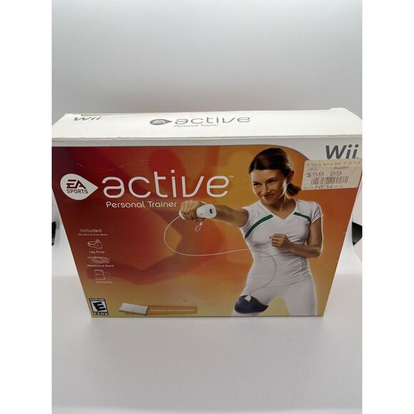EA Sports Active: Personal Trainer for Nintendo Wii Workout Fitness New Open Box - Picture 1 of 9
